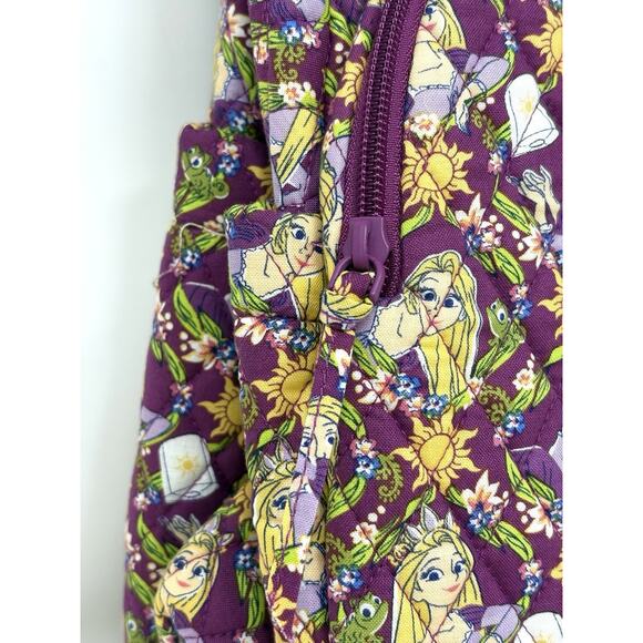 Vera Bradley Rapunzel Climbing Ivy Essential Large Backpack Bag Charm Set NWT main image 12